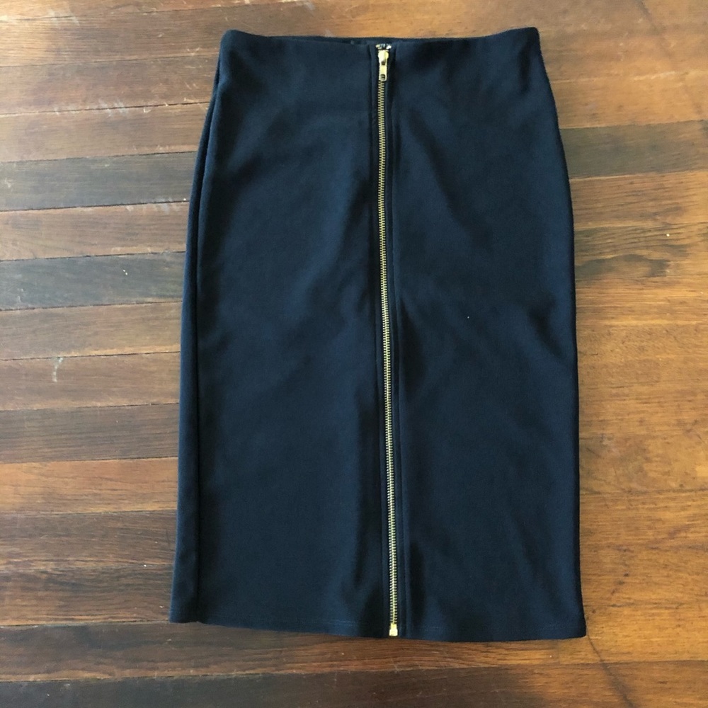 High waist pencil skirt